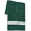 Green W/White Stripes