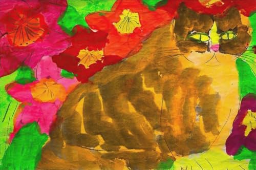Impressions couleur Walasse Ting peinture sur toile