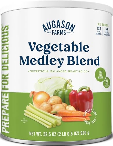 Augason Farms Vegetable Medley Blend Can