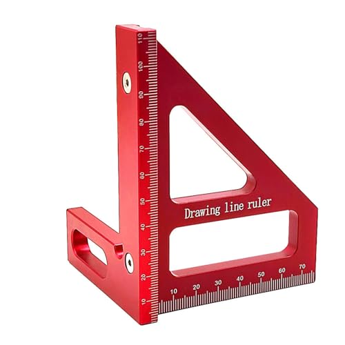 Escuadra Transportador de Aleación de Aluminio para Carpintería miniatura 6