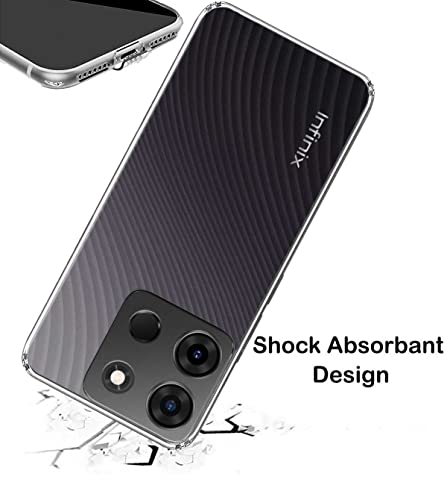 Image of Soft Silicone TPU Back Cover Compatible with Infinix Smart 7 HD /Smart 7