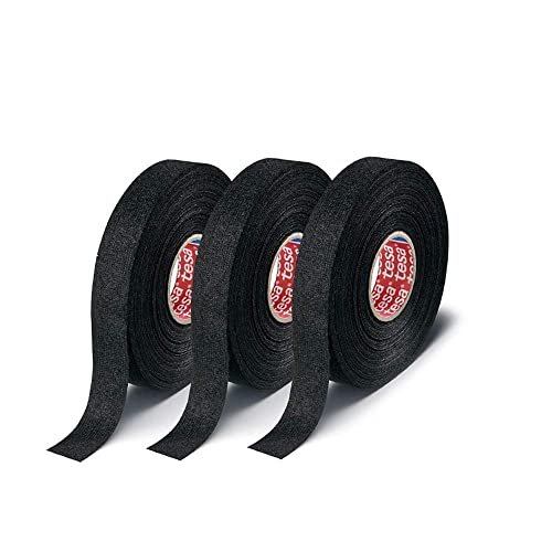 Tesa 51608, 25M X 19Mm Adhesive Wiring Cloth Tape Original Isoband 3 Pcs Pack #TOP1