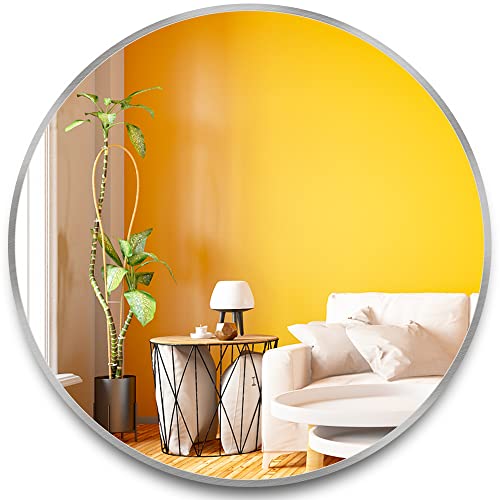Best SilverFramed Round Mirrors