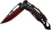 MTECH USA Ballistic MT A705G2 RD Spring Assist Folding Knife, Red