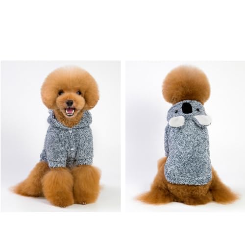 Disfraz para perro en forma de koala, talla M, azul miniatura 7