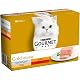 Gourmet Katzenfutter Purina Gold Mousse Sortiert 12 x 85 g