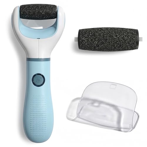 Electric Foot Callus Remover Electric Foot Grinder with 2800 RPM Motor & 360 Rotating Replaceable Roller Ergonomic Grip for Wet & Dry Skin Pedicure Tools for Feet for Smooth Heels & Skin Care