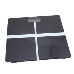 Portable Glass Weighing Scale Digital Scale with 1g Accuracy for Health