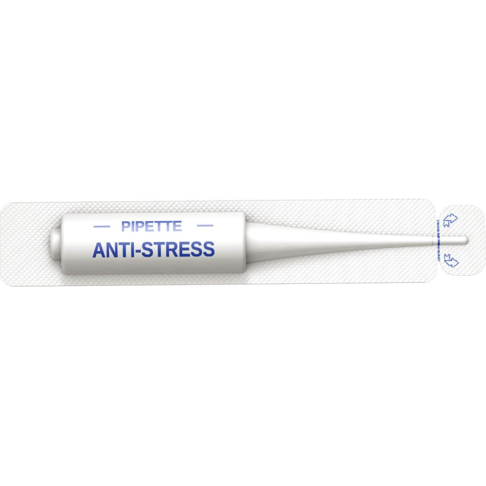 Francodex - 4 Pipettes Anti-Stress apaisant et Bien-être pour Chats