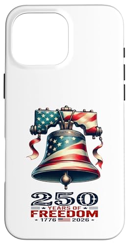 USA 250���N�L�O �����I�Ȏ��R�̏����j�� �X�}�z�P�[�X iPhone 16 Pro Max �p