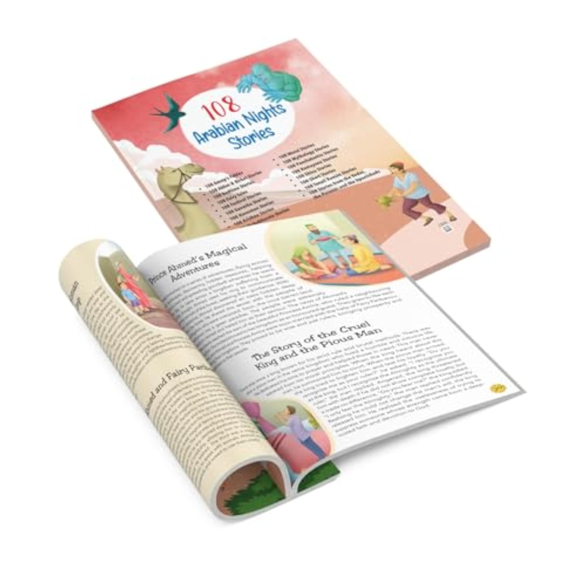 Story Book for 108 Arabian Nights Stories, Illustrated