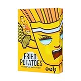 Fried Potatoes Card Game Original Edition - Strategy, Speed & Addiction guaranteed - Deep fry your opponents in this Batting Party for the Family! - Luxury Packaging, Compact, Yellow, FP1ENG
