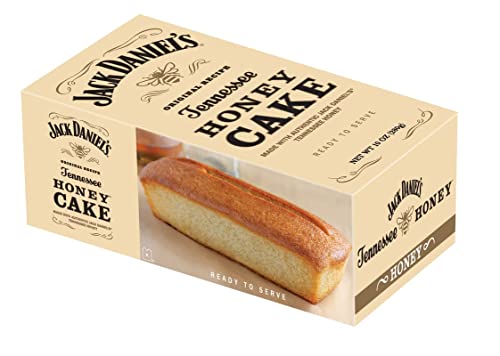 Great Spirits Baking Jack Daniels 10 oz Liquor Cake 3 Pack - Honey, Pecan, and Chocolate - Cakes for Delivery - The Best Gift for Birthdays, Holidays, Graduation