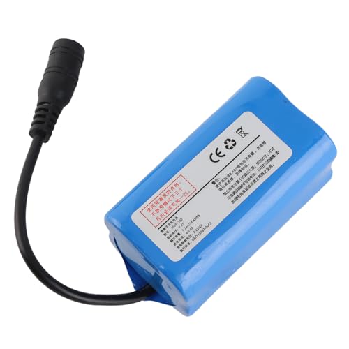 NutriEss Fishing Bait Boat Battery Replacement 7.4V 5200mAh High Capacity Rechargeable Lithium Ion Battery Long Lasting Power for Fishing Bait Boats Lightweight 240g