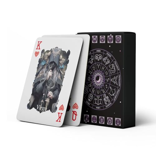 Baraja de Cartas Póker con Diseño Antideslizante Morada