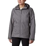 Columbia Women's Rainie Falls Jacket, City Grey, Small