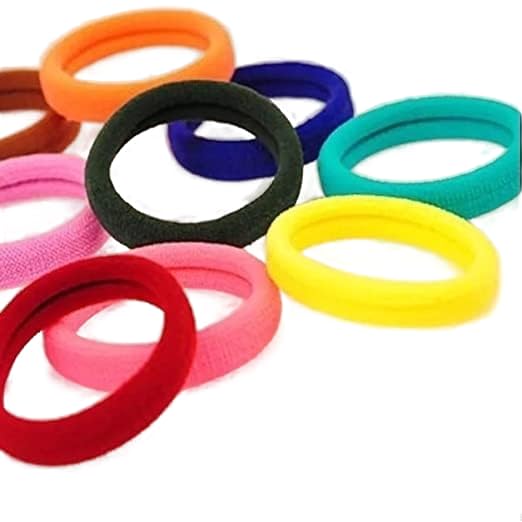 Elastic Rubber Bands Multicolor For Women Or Girls Hair Accessories-image-35