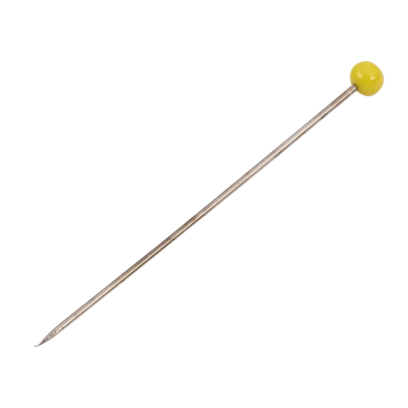 BetterJonny – 1000 Spille Da Cucito Con Testa In Vetro, 38 Mm, Multicolori, In Scatola Trasparente, Per Sartoria E Crafting