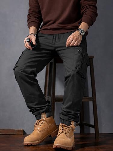 Image of Noble Monk Cargo for Men || Cotton Cargo Pant || Stylish Multi-Pocket Casual Trousers for Men