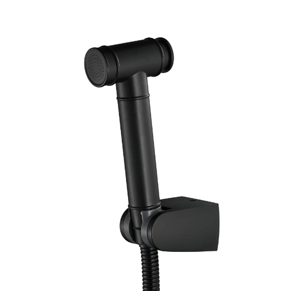 Couche lavable bébé : pulvérisateur haute pression noir et son kit robinet eau froide