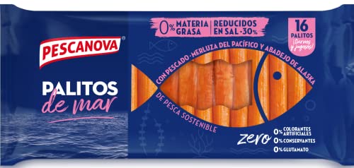 Pescanova - Palitos de Mar Reducidos en Sal 305gr (Refrigerado)