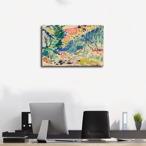 Toile Collioure Henri Matisse prête à suspendre pour mur vide