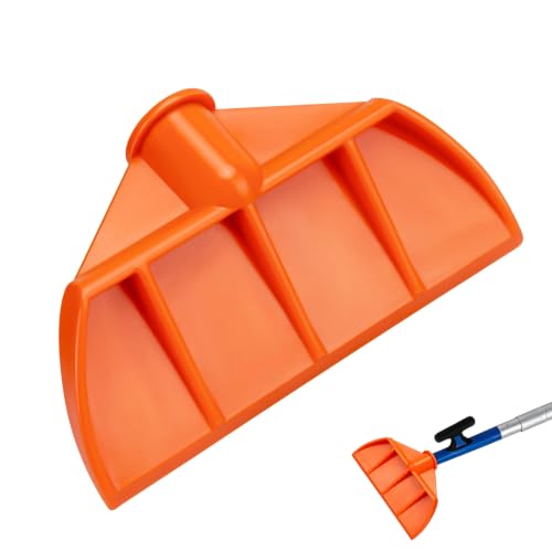 Alocs Plastic Boat Hook Hull Scraper - 491108 Plastic Marine Boat Hull Scraper for Underwater Hull Cleaning, Pontoon Scraper for Boat Hook