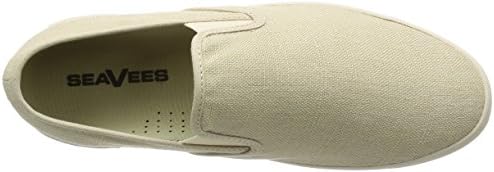 SEAVEES Men's Baja Slip On Original Sneaker, Natural, 7.5 | Image 4