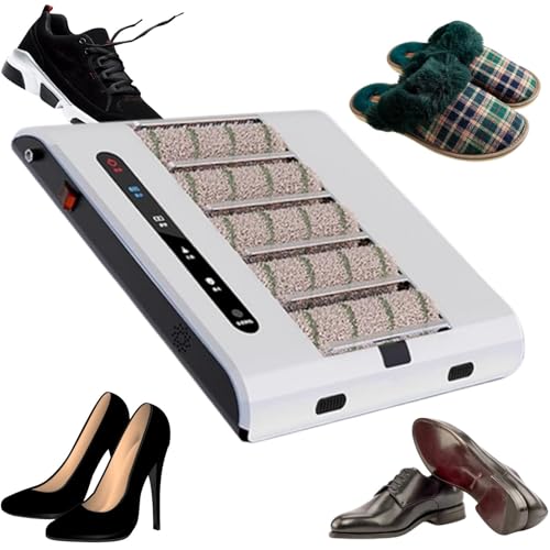 Bezwodne buty Sole Cleaner Polerka, Sole Cleaning Maszyna z automatycznym czujnikiem 260 RPM 1000 PA Ssanie Rub + Suck