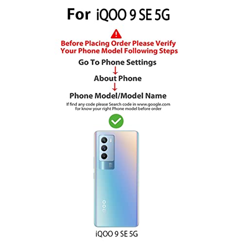 Image of Amazon Brand-Solimo Mobile Cover for Vivo iQOO 9 SE 5G (Soft & Shockproof Back Case with inbuilt Cushioned Edges), Transparent