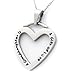 A Granddaughter Is A Gift Of Love Heart Shaped Pendant Necklace Cubic Zirconia - Granddaughter Necklace