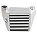 Silver Bolt-On Side Mount Turbo Upgrade Intercooler It For 1999-2004 Vw Golf/Vw Jetta Mk4 1.8t Aluminum Turbo System