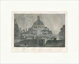 Kunstdruck Perspectiva del Cingel en Amsterdam, punto de acero único, Meyers Universum 0135