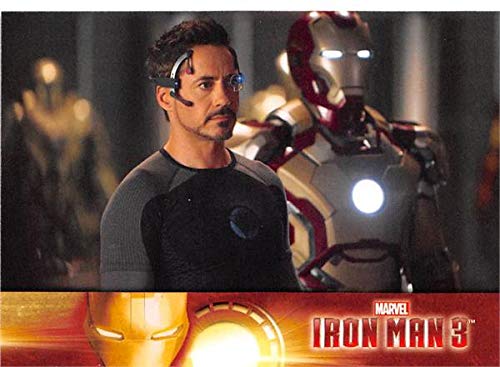 Tony Stark Robert Downey Iron Man 3 Card Upper Deck #14