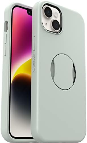 OtterBox OtterGrip Symmetry Etui do iPhone 15 Pro do MagSafe, Odporne Etui Ochronne z Wbudowanym Uchwytem, 3x Przetestowane Zgodnie ze Standardami Wojskowymi, Czarne