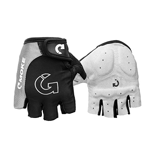 Luva Moke Gel Meio Dedo Bike Ciclismo Academia Confortável (G)