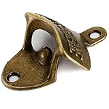 ZOOFOX 12-Piece Wall Mounted Vintage Metal Bottle Opener for Bar, KTV, Home and Outdoor - Image 4