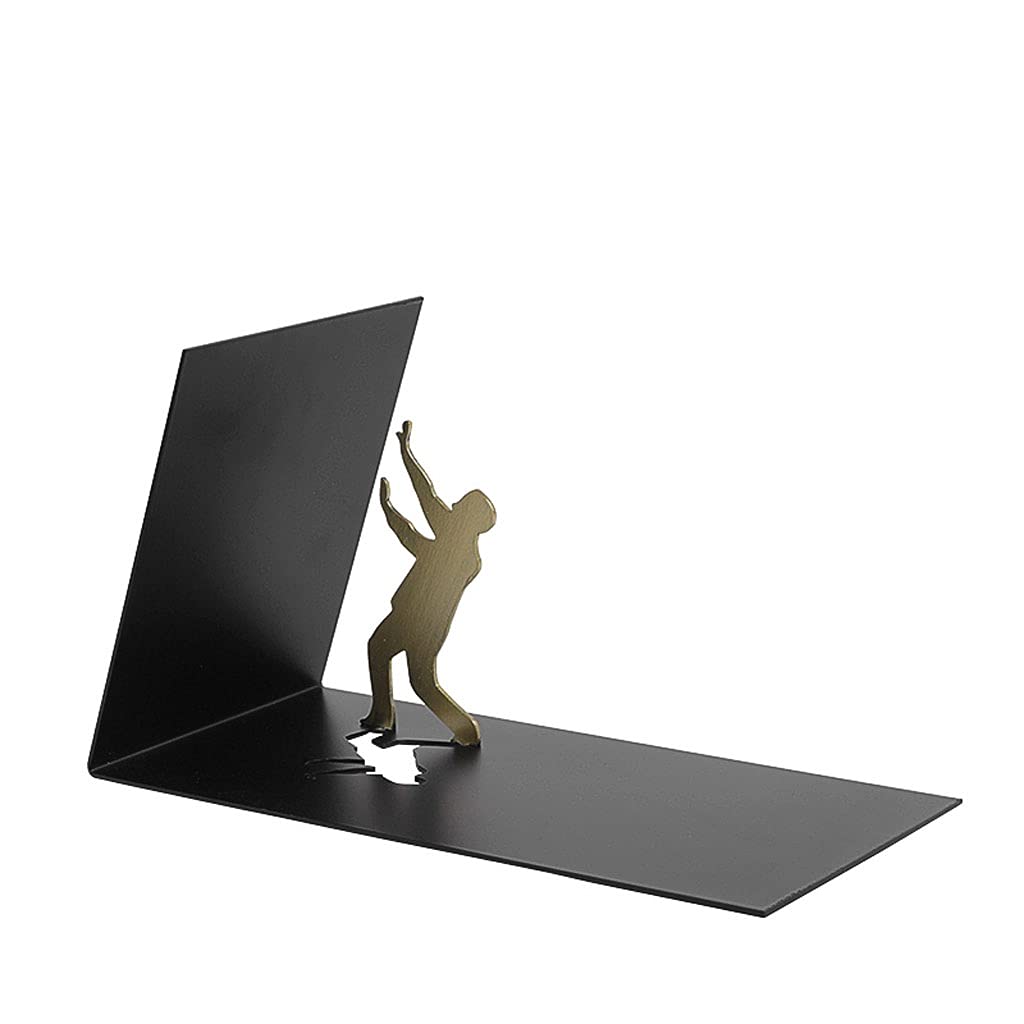 HASMI Schreibtisch deko Modern minimalistischer kreativer Abstrakter Charakter-Metall-Buch-Buchungsraum-Dekoration weiche Outfit-Büro-Desktop-Möbel Decoración del hogar