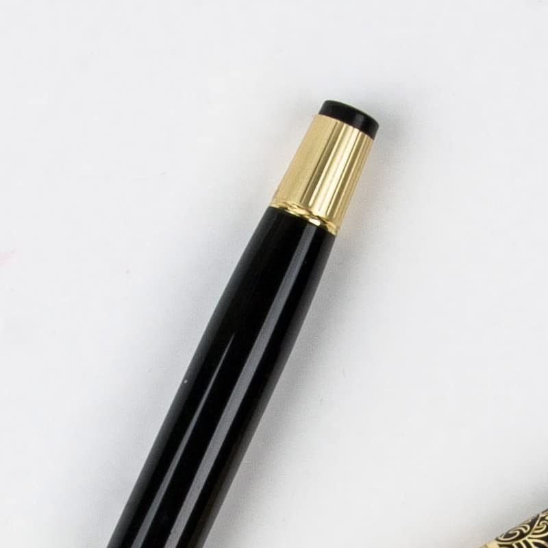 Pluma estilográfica Plumas Pluma estilográfica de tinta metálica/Bolígrafo Pluma estilográfica de lujo Pluma estilográfica de negocios Pluma de escritura for hombres (Color : Fountain Pen)
