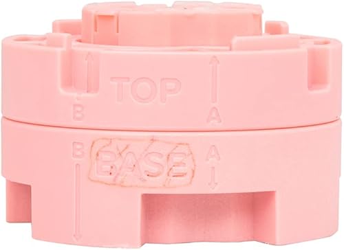 Miniatura 10 de We R Memory Keepers Inserto de círculo de presión de botón pequeño, hace botones de bricolaje de 0.984 in, perfecto para mochilas, bolsos, bolsas y