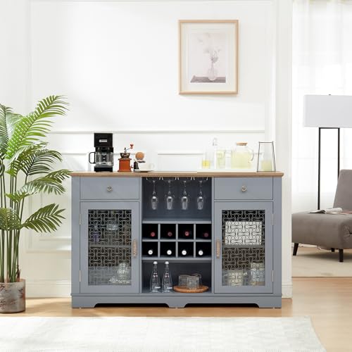56-Buffet-Cabinet-Wine-Bar-Cabinets-with-Storage-Modern-Farmhouse-Sideboard-with-2-DrawersCoffee-Bar-for-Kitchen-Living-Room-Dining-Room-564615553574 56 Buffet Cabinet Wine Bar Cabinets with Storage Modern Farmhouse Sideboard with 2 DrawersCoffee Bar for Kitchen Living Room Dining Room 564615553574