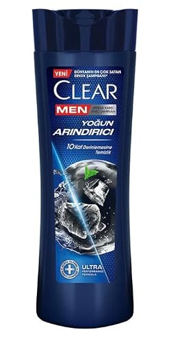 NEW CIear Men Intensive Purifying Anti-Dandruff Shampoo - 10x Deep Cleansing
