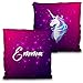 Cojin Unicornio Personalizado con Foto. Regalos Personalizados con Foto. Impresión Total por Las 2 Caras hasta la Costura. Relleno Incluido. Varios Tamaños. Unicornio