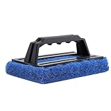 Zerodis Outils de Nettoyage d'aquarium Brosse Grattoir à Algues en Plastique Efficace pou...