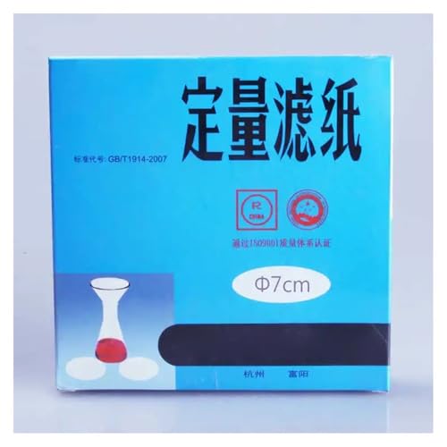 Papier quantitatif pour filtre de laboratoire 7 cm évitant la perte de sédiments