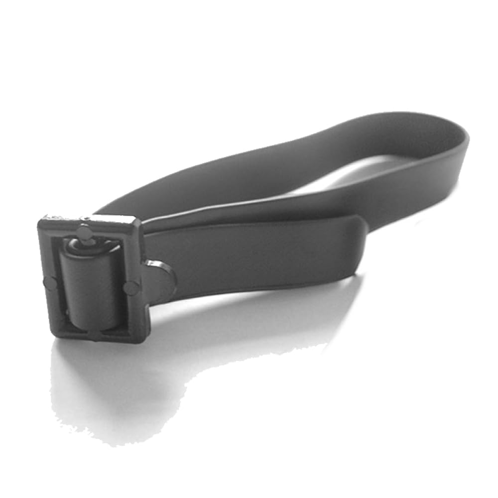GardenersDream Buckle Tree Ties - Soft Rubber Tree Ties Heavy Duty Providing Adjustable Support for Trees and Climbing Plants - Easy to Use Plant Supports for Outdoor Plants (38 x 2.5cm, Pack of 100)