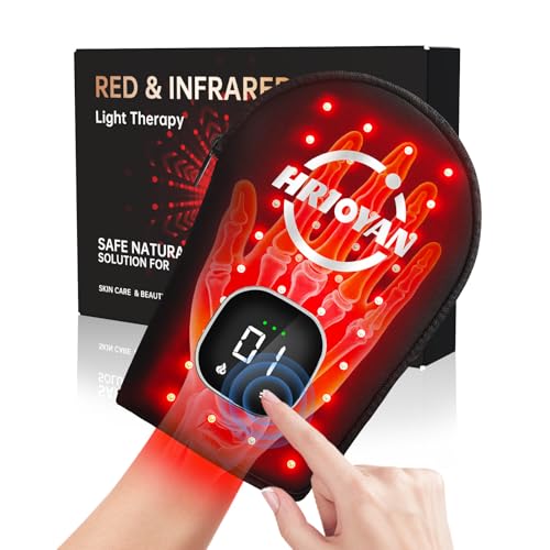 Cordless Red Light Therapy Glove USB Rechargeable