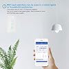 Smart Light Switch, Switch Single Circle Compatible with Timing Function, 3-Way AC 100-250V (US)(White)