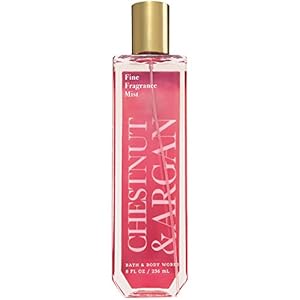 Bath and Body Works Chestnut and Argan Fine Fragrance Mist 8 Ounce Fall 2017