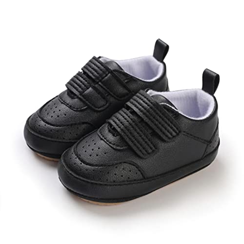 Image of E-FAK Baby Shoes Boys Girls Infant Sneakers Non-Slip Rubber Sole Toddler Crib First Walker Shoes